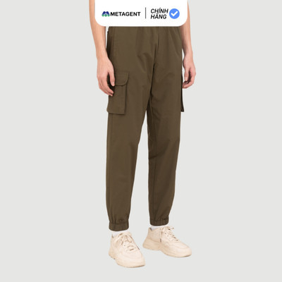 Quần Jogger Khaki Eo Chun nam Metagent MS 22E4031