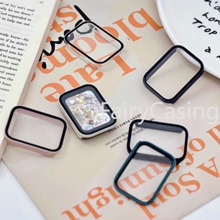 Ốp PC + Kính Cường Lực Cho Xiaomi Mi Band 9 Pro Vỏ Bảo Vệ Chống Trầy Xước Cho Xiaomi Band 8Pro 9Pro Full Cover Vỏ Cứng