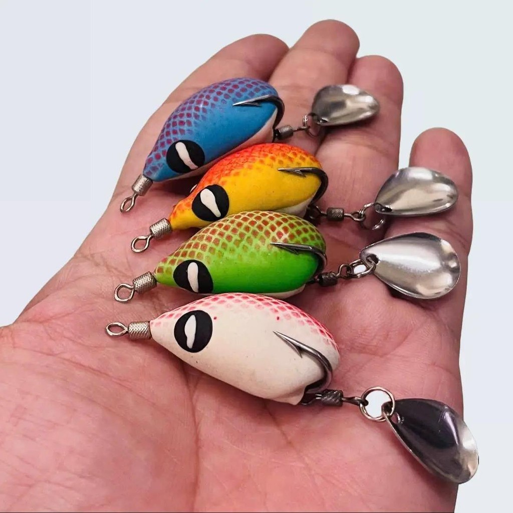 Nhái hơi F35 Chì Đúc Lưỡi Gamakatsu 8g lửng