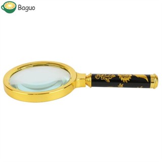 Kính hiển vi Mini BAGUO 60mm 80mm 100mm để đọc sách Trang sức báo với kính quang học họa tiết rồng