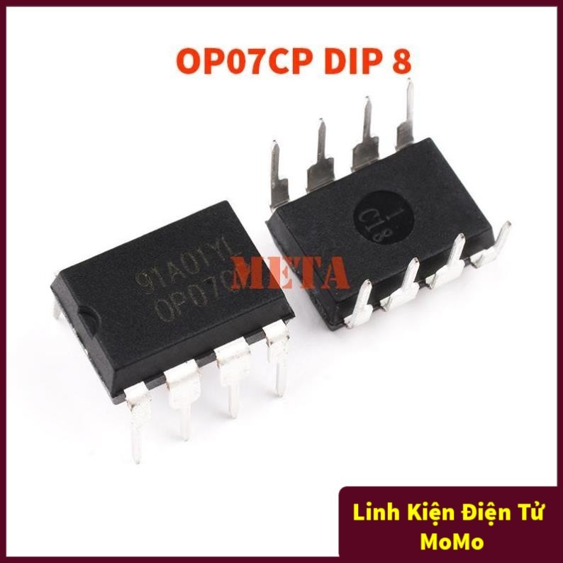 IC Chức Năng OPAMP OP07 OP07CP Chân Cắm DIP8
