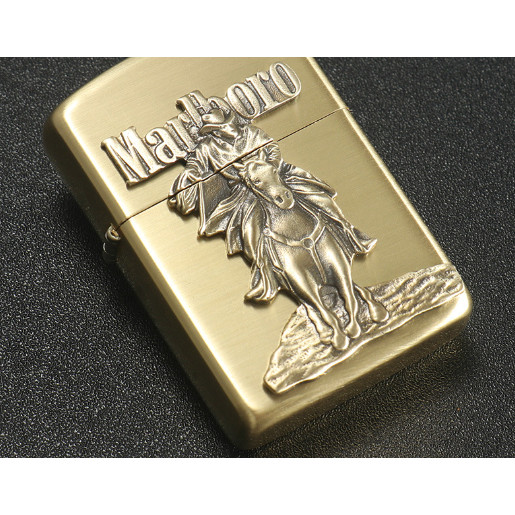 Emblem hình dán Zippo cao bồi