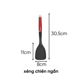 KitchenAid - Xẻng chiên Coreline ngắn - Màu đỏ