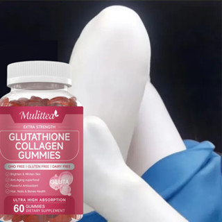 Kẹo dẻo Trắng da COLLAGEN GLUTATHIONE - Trắng Da, Mờ Nám, Giảm Nhăn