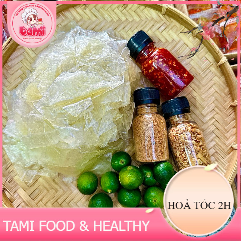 [LOẠI NGON TÂY NINH] 0.5KG BÁNH RÌA Ủ BƠ - 50GRAM MUỐI NHUYỄN - 100GRAM ỚT RIM MẬT ONG - 50GRAM TỎI 