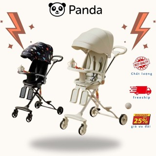  Xe đẩy cho bé M9 gấp gọn 2 chiều 3 thế nằm ngả sâu có bàn ăn dặm cho bé 