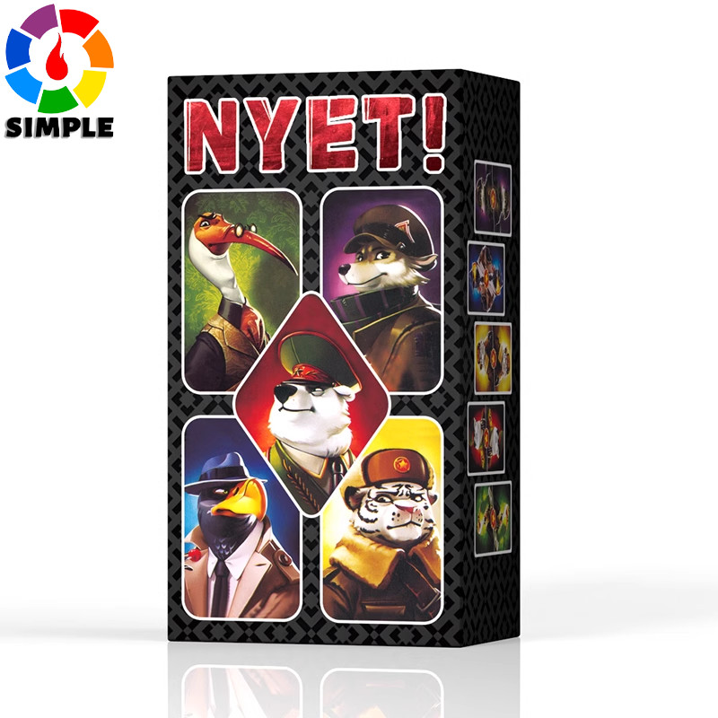 Nyet Card Game For 2 to 5 Players