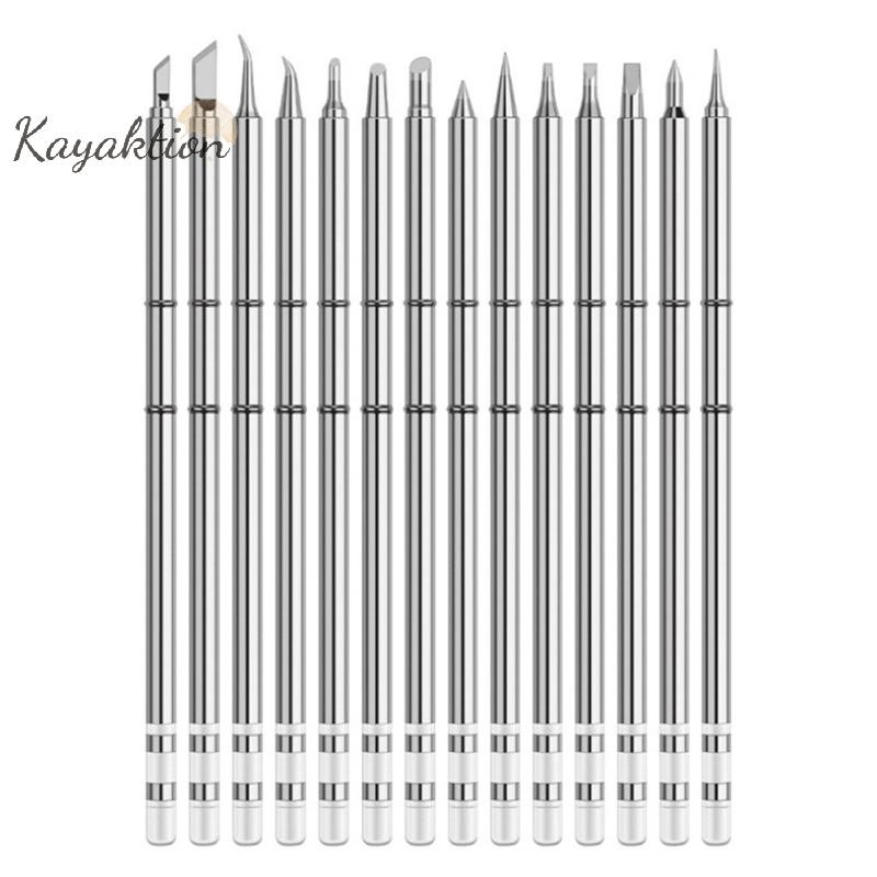 Kayaktion T12 Sắt Hàn Điện Cho Hakko fx951 Bộ Trạm Hàn DIY Đẹp