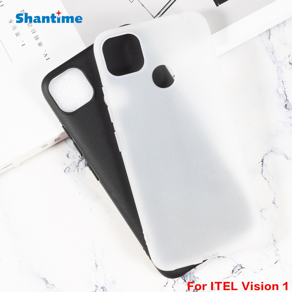 Ốp điện thoại ITEL Vision 1, Ốp điện thoại mềm Ốp điện thoại silicon chống sốc Vỏ bảo vệ toàn thân c