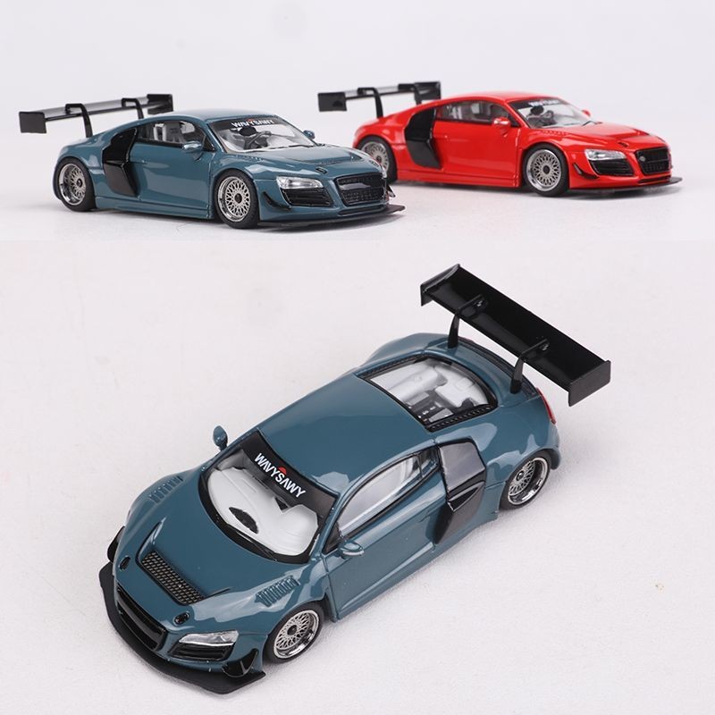 LM 1/64 Audi R8 LMS ULTRA mô hình xe hơi đúc Đồ chơi xe hơi Bộ sưu tập quà tặng sinh nhật