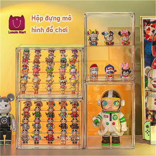 Mica trong suốt mô hình hộp lưu trữ nước hoa để bàn hộp trưng bày túi xách mỹ phẩm tủ bảo quản mô hình nhân vật