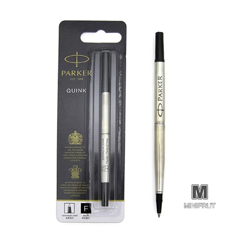Minifrut] Parker quink con lăn bóng lăn bút nạp mực đen ngòi vừa MỚI