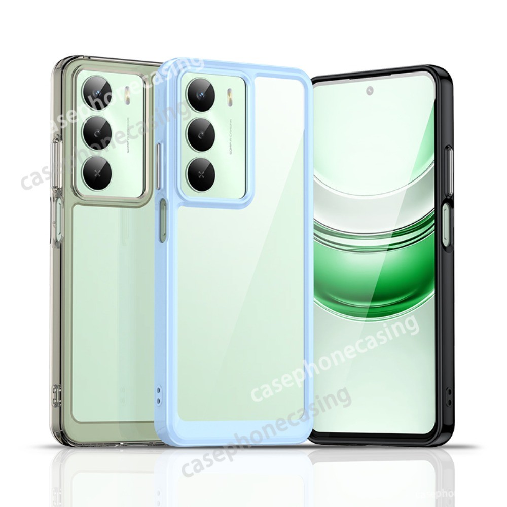 Vỏ Cạnh Mềm Cho Realme C71 C75 C75X RealmeC71 RealmeC75 Realme C75X Ốp lưng Coque Funda Cứng Trong S
