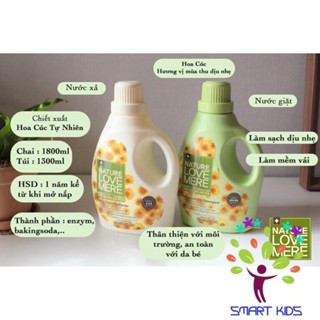 Nước giặt xả hương hoa cúc cho bé Nature Love Mere 