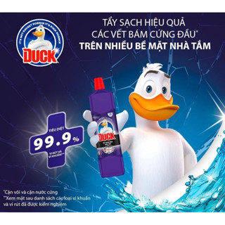 Nước tẩy con vịt  rửa nhà tắm vệ sinh hương hoa  Duck Mr Muscle Siêu tẩy 900ml con vịt