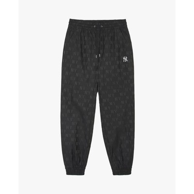 MLB - Quần jogger unisex lưng thun phối họa tiết monogram cá tính_3AWPM0141-50BKS