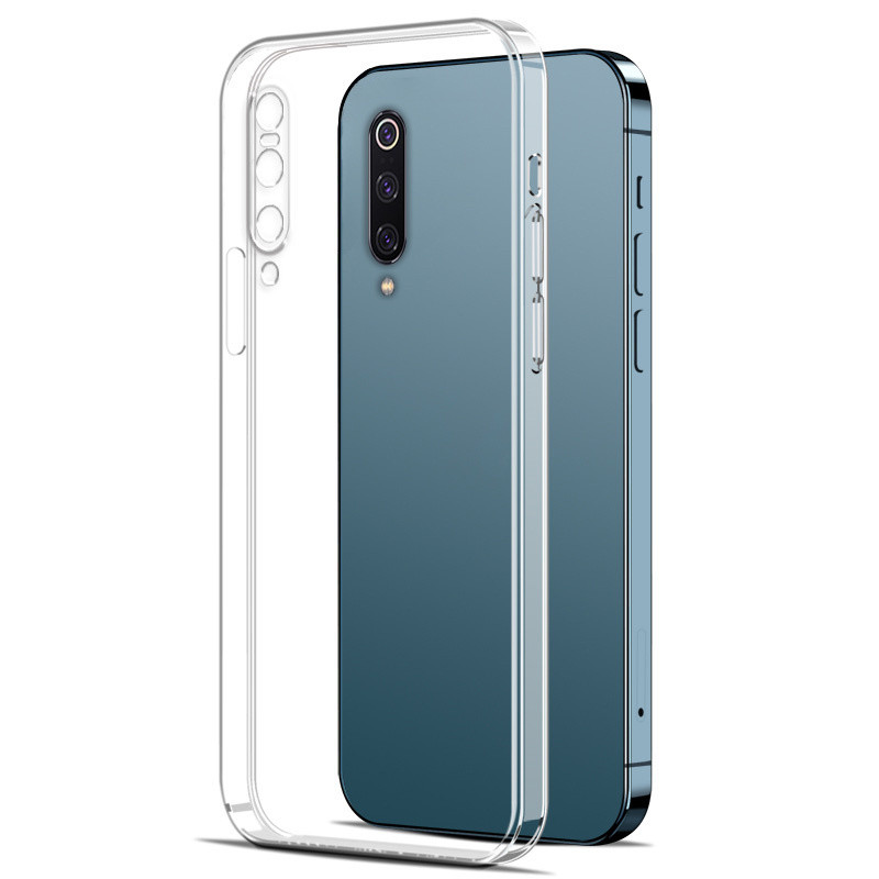 Dành Cho Xiaomi Mi9 Xiaomi Mi 9 Pro Xiaomi Mi 9 Se CC9 CC9e CC9 Pro Ốp Lưng Silicon Vuông Trong Suốt