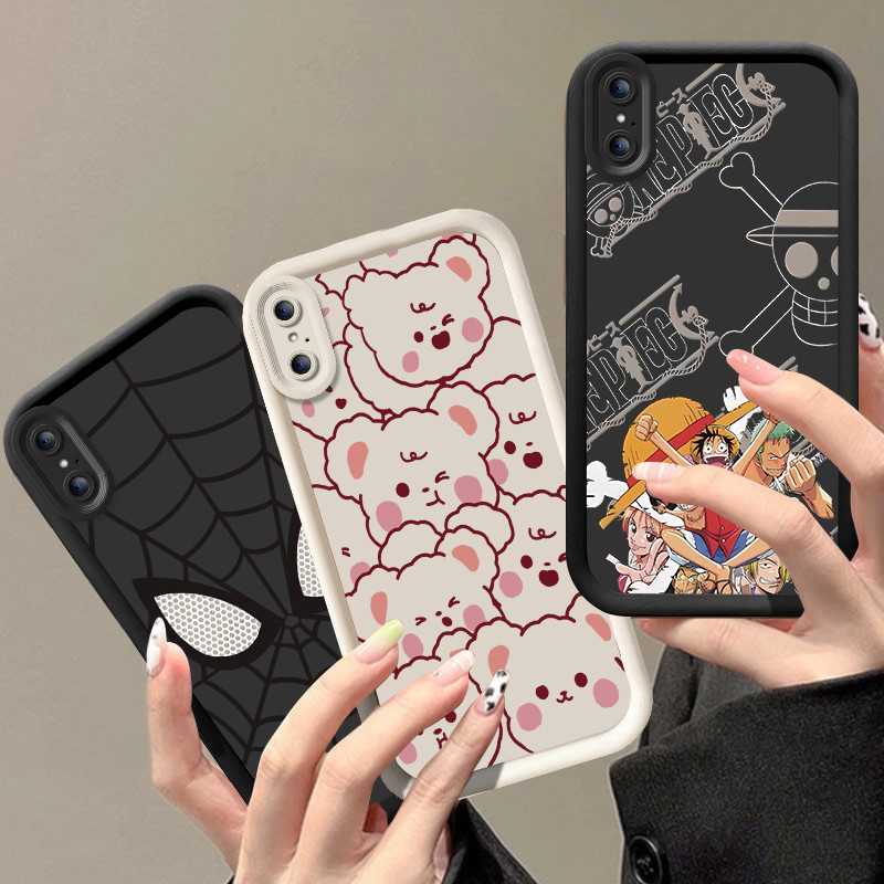 ốp lưng iPhone X iPhone XS Max iPhone XR iPhone 16 Pro Max tpu Vỏ mềm thời trang mới KCJGS iPhone X 