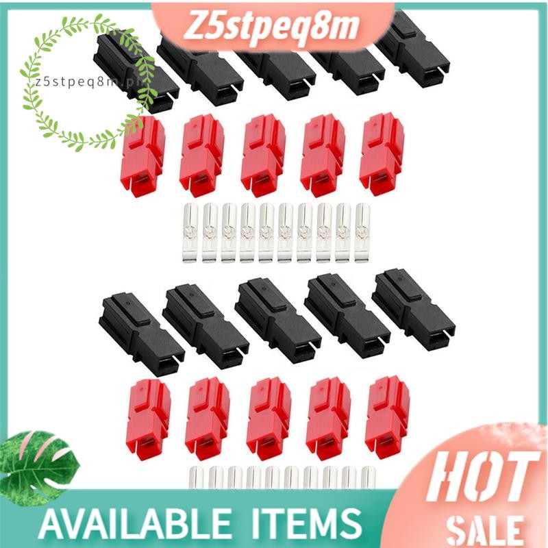 10 Cặp 30A Amp 600V Power Marine Connector Cực Đỏ Đen Cho Anderson Powerpole