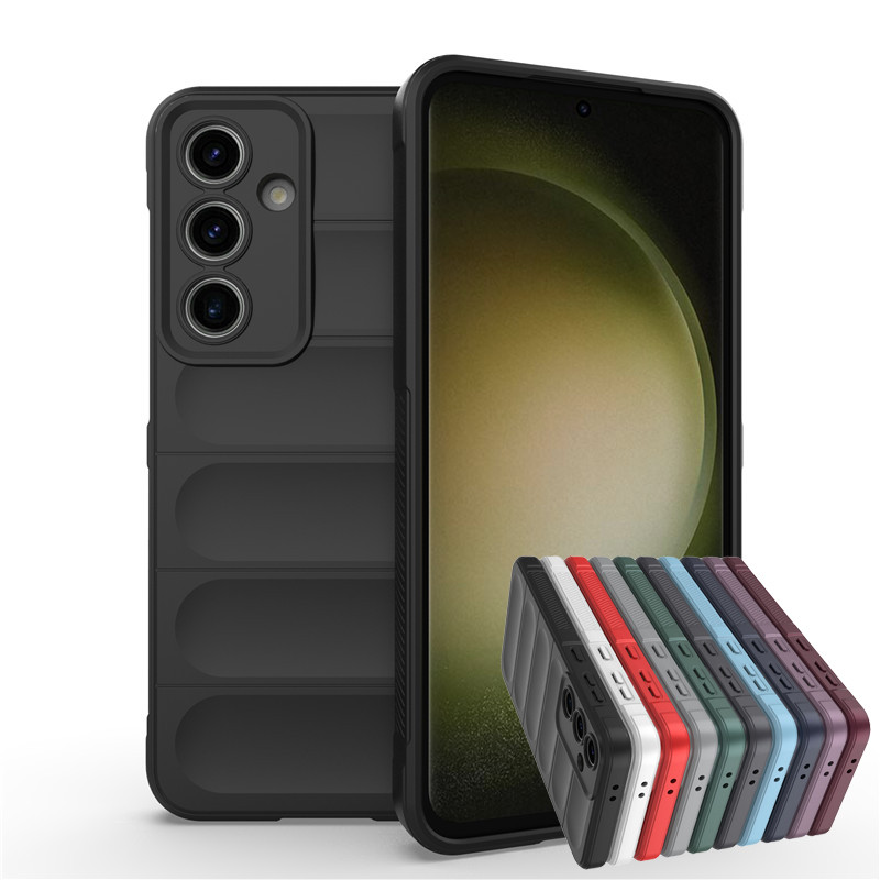 Dành Cho Samsung Galaxy S24 FE 5G Bao Samsung S20 S21 S22 S23 S24 FE Ốp Lưng Cao Su Chống Sốc Silico