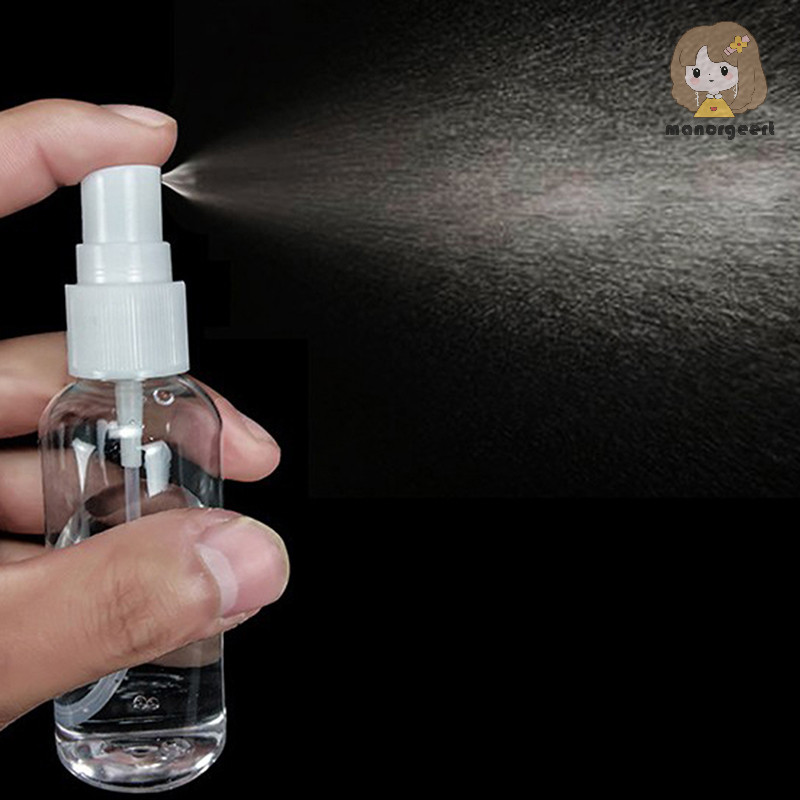 [LO] 30 / 50 / 100ml Chai rỗng trong suốt du lịch Nhựa trong suốt TH