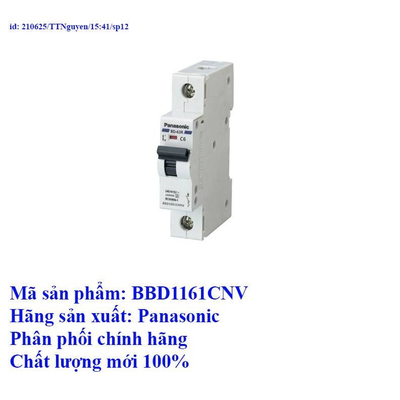 Cầu dao 1P 16A BBD1161CNV