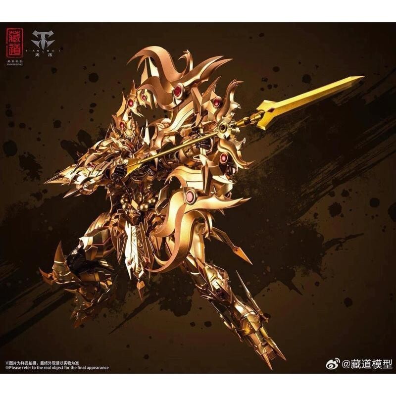 MÔ HÌNH CANGDAO  - ASURA GOLD - DIECAST ACTION FIGURE.