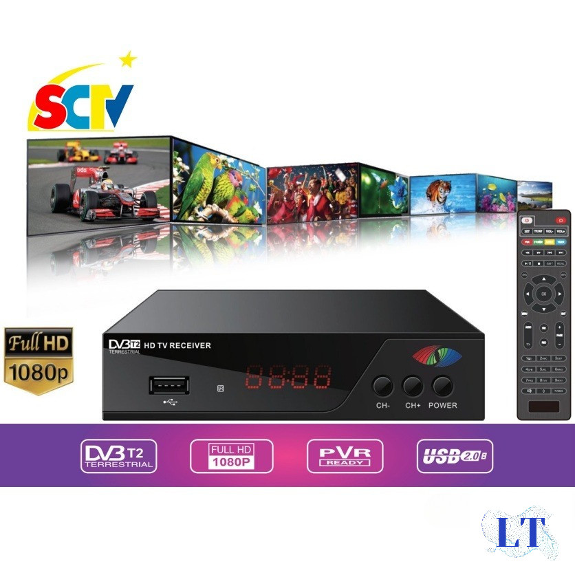 Đầu thu kỹ thuật số SCTV DVB-T2 JN-820T2
