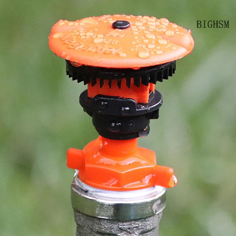 Bighsm 1 / 2 "Máy phun nước tưới vườn ren nam 360° Xoay bãi cỏ Cánh đồng hoa Orchard Vòi phun tưới d