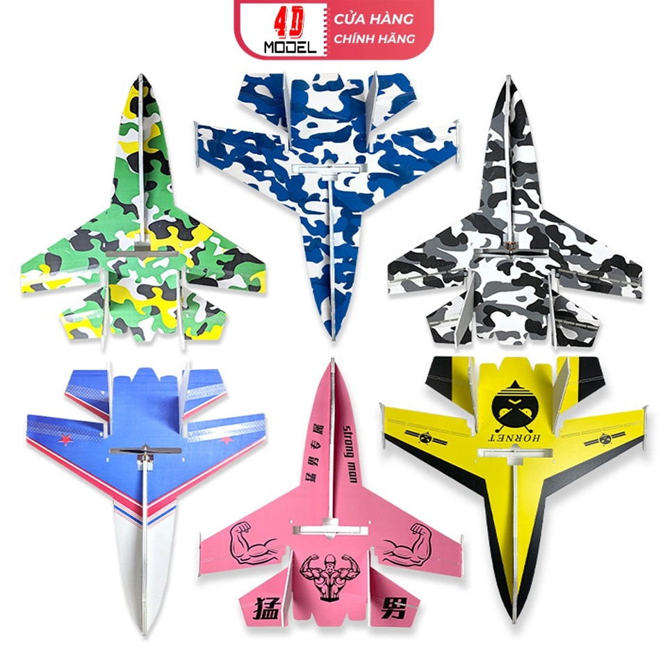 KIT  Su27 Flat Vỏ Xốp Dẻo Mpp Bao Đập Dài 90cm Sải 73cm Dùng Chế tạo máy bay điều khiển.
