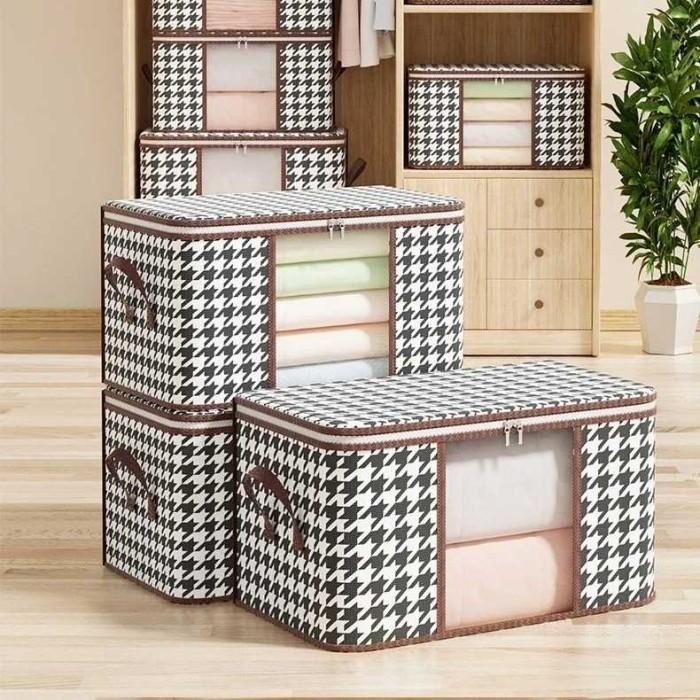 Hộp gấp 220L Hộp lưu trữ Oxford Hộp đựng quần áo di động 220 lít