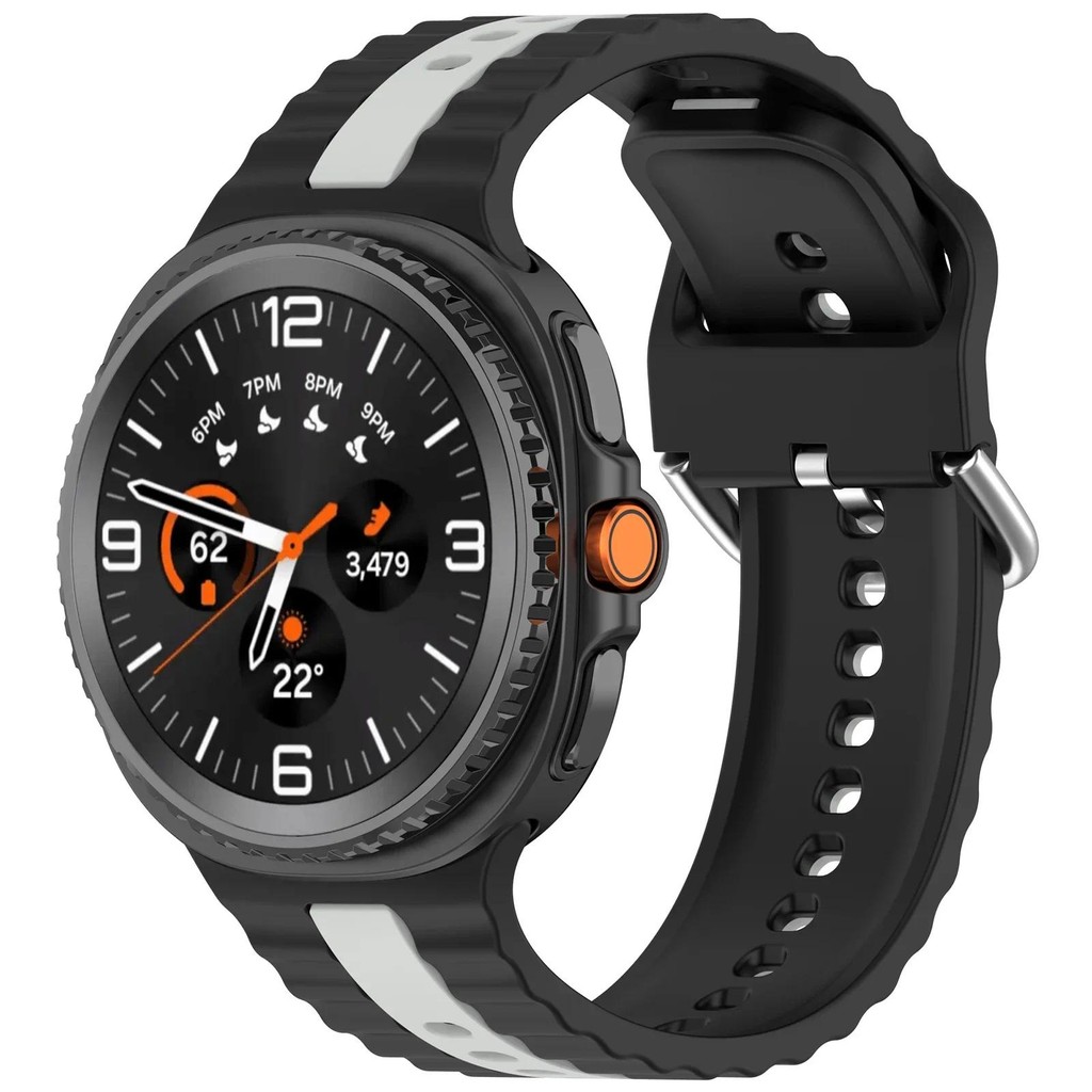 Dây đeo silicon thể thao cho Samsung Galaxy Watch 8 Classic 9 Ultra 2 Dây đeo cổ tay thoáng khí nhan