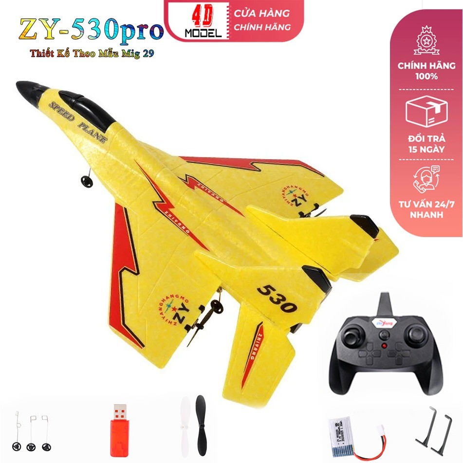 Máy Bay Điều Khiển Từ Xa ZY530. Pin Bay 15-20 phút .Bay xa 300m. Máy bay RC. Đồ chơi Thông Minh