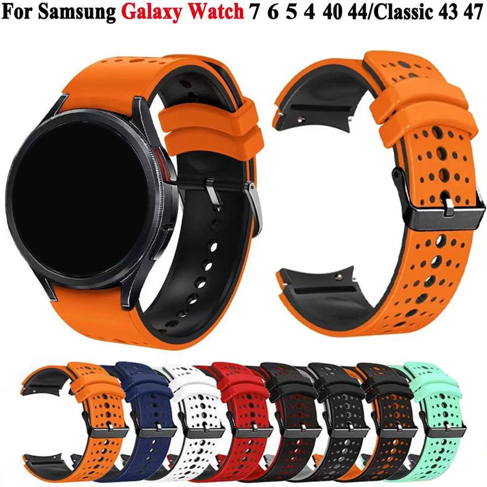 Dây Đeo Cho Samsung Galaxy Watch 7 44mm 40mm Dây Galaxy Watch 6 5 Pro 6 Classic 43mm 47mm 4 42 / 46m