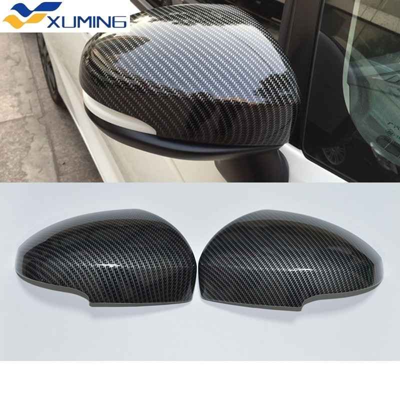 CHO HONDA CITY 2015-2019 Vỏ gương chiếu hậu ô tô họa tiết sợi Carbon, Phụ kiện ô tô ngoại thất CITY 