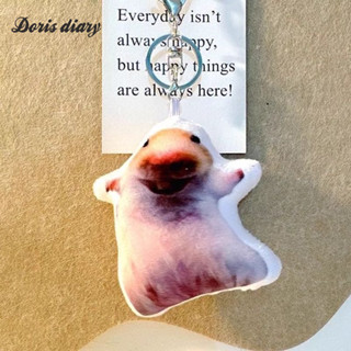 Ngộ nghĩnh Chuột Cười Mặt Dây Chuyền Giọng Nói Đồ Chơi Sang Trọng, Móc Khóa Phụ Kiện Thú Cưng Quirky