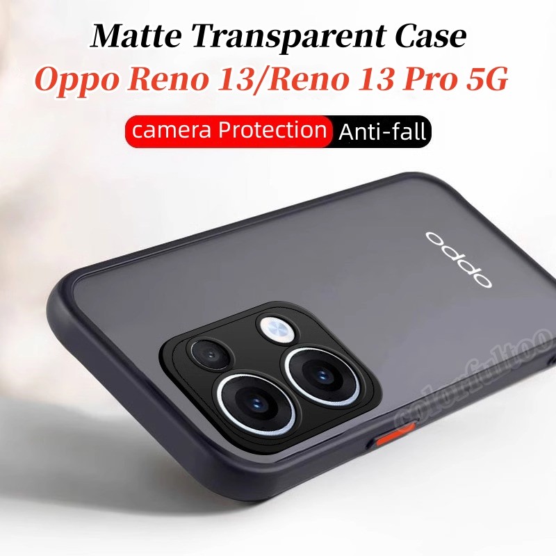 Oppo Reno 13F 5G Skin Feel Trong Suốt Matte Casing Cho Oppo Reno 13 Pro 13Pro 13F Reno13Pro 5G Ốp Lư