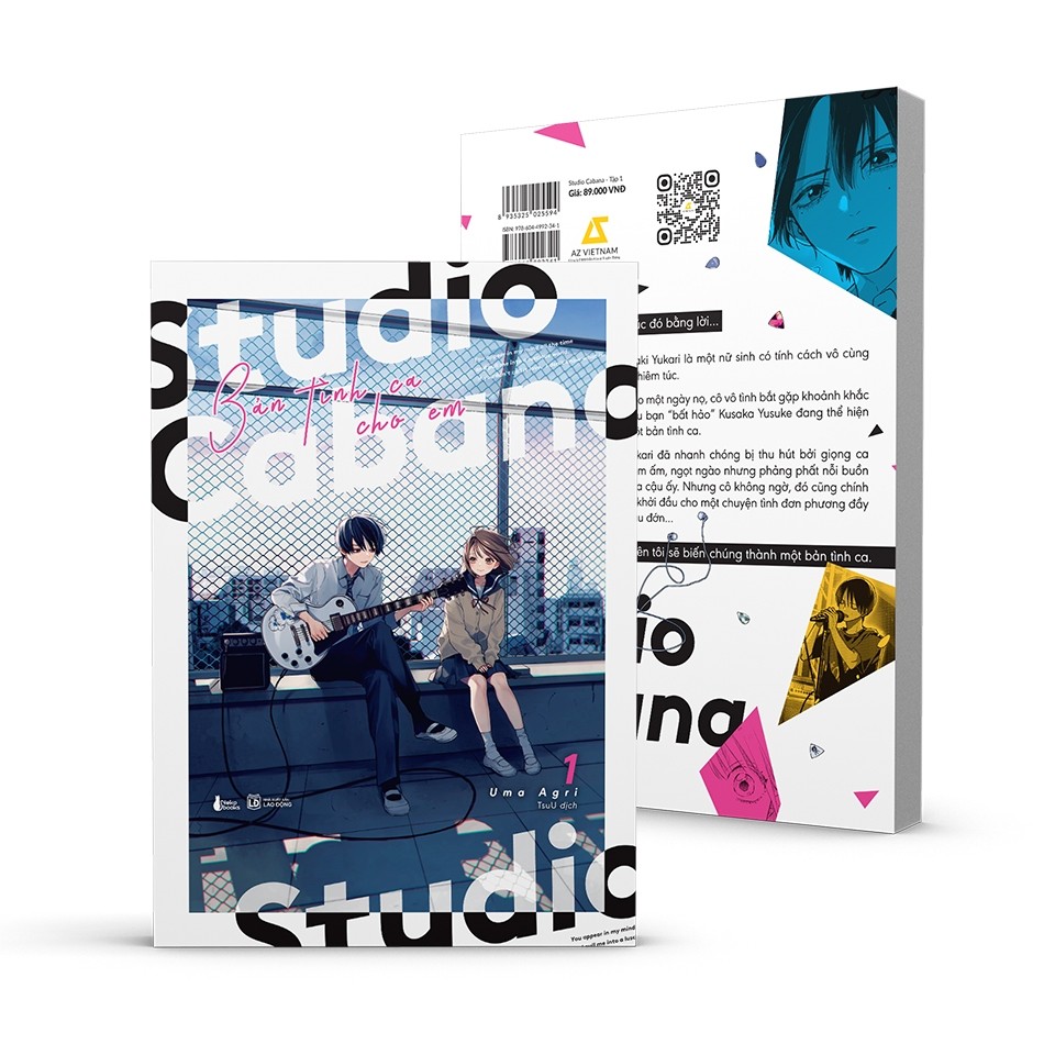 Truyện manga - Studio Cabana - Bản Tình Ca Cho Em [Nhà sách Việt Nam-063]