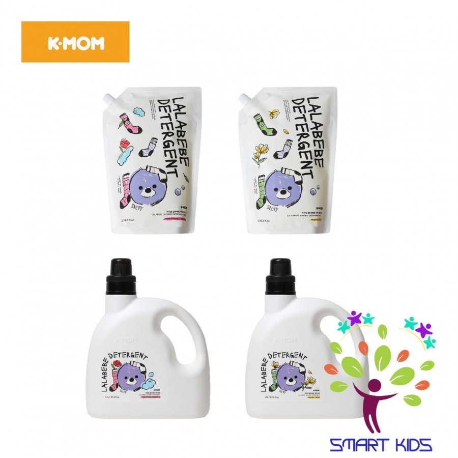 Nước Giặt Thuần Chay LALAPOPO K-mom Hàn Quốc