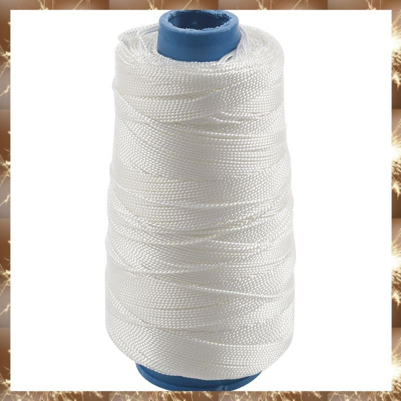 (Y O Q N) 400m 80lbs Nylon Xoắn Dây Nơ Dây Câu May Dây Diều, Trắng