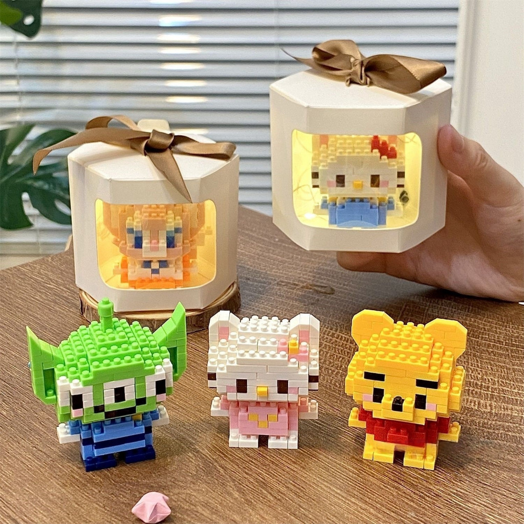  COMBO DIY Lắp Ráp Mô Hình 3D Mini – Hoạt Hình Đáng Yêu Đồ Chơi Xếp Hình Sáng Tạo Cho Bé 