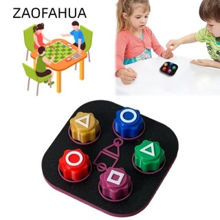 Zaofahua 5 Cái / bộ Đồ Chơi Bắt Đá, Trò Chơi Truyền Thống Chơi Phối Hợp Mắt Tay Đồ Chơi Tập Luyện Gonggi Trò Chơi Hàn Quốc, Bộ Đá Thú Vị Dạ Quang Tương Tác Cho Trẻ Em