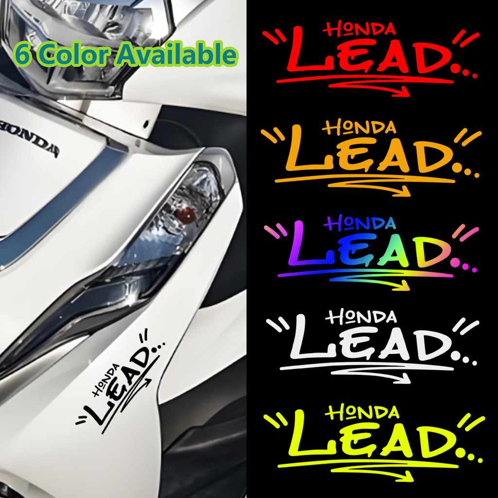 Nhãn dán chì Honda Head Body Side Tail Decal cho Honda Lead 125