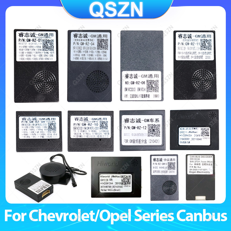 Bộ chuyển đổi nguồn Android Hộp Canbus cho Chevrolet MALIBU / EQUINOX / Lova / Captiva / Aveo / SAIL