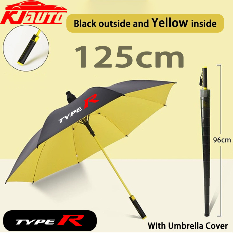 Ô dù che nắng dài tay chống gió, bảo vệ khỏi tia cực tím - Logo Honda Type R