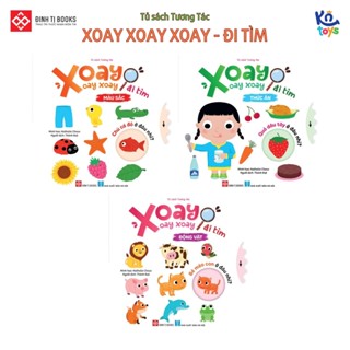 Sách Tương Tác Xoay Xoay Xoay – Đi Tìm (0 - 6 Tuổi) – Đinh Tị