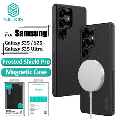 Ốp Lưng Từ Tính Nillkin Shield Pro Cho Samsung Galaxy S26 Ultra S25 / S24 / S23 Ultra S24 / S25 FE Ốp lưng Chống Vân Tay Chống Sốc