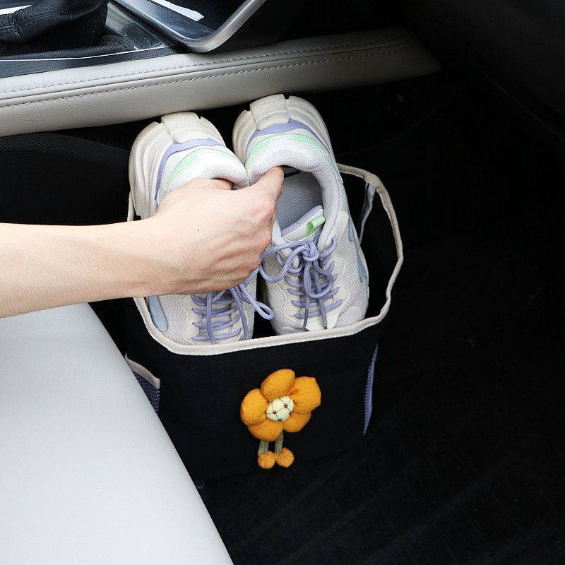 【Ready Stock】 Car Shoe Box Storage Box Trunk Car Storage Box Organizing Shoe Cabinet Artifact Put Sh