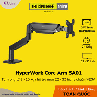 Giá đỡ màn hình HyperWork Core Arm SA01 (Hàng Chính Hãng)