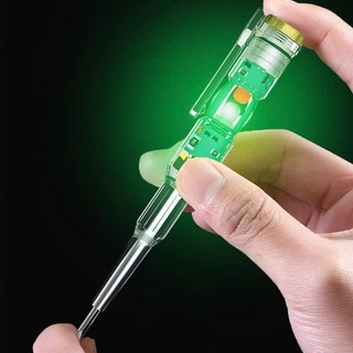 Bút Thử Điện Cảm Ứng Không Tiếp Xúc TRONG SUỐT, Kiểm Tra Dây Đứt Ngầm, Kiểm Tra Pha, Đo Thông Mạch, 2 Cạnh